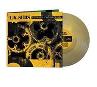 UK SUBS - REVERSE ENGINEERING - GOLD - Vinyl Record - N4z