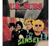 UK SUBS - SENSEI - GREEN - Vinyl Record 7 - K4z