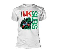 UK Subs T Shirt Warhead Band Logo Official Mens White XL