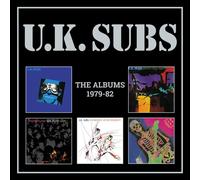 UK SUBS - THE ALBUMS 1979-82 5CD CLAMSHELL BOX