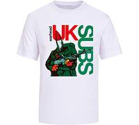 UK Subs Warhead T-Shirt Punk Charlie Harper Tee Men's Unisex Tee White 3XL