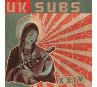 UK SUBS - XXIV-DOUBLE 10" GREEN/CLEAR VINYL EDITION 2 VINYL LP NEW