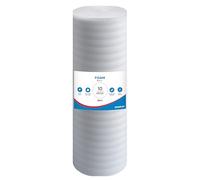 UK SUPPLIES LIMITED 500MM (10M 20M 50M) Protective Foam Wrap Roll Soft Moisture-Resistant Packing Foam for Moving & Storage Cushioning for Fragile Items & Delicate Surfaces, 500MM x 10M