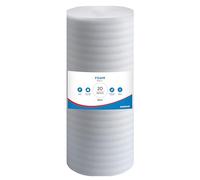 UK SUPPLIES LIMITED 500MM (10M 20M 50M) Protective Foam Wrap Roll Soft Moisture-Resistant Packing Foam for Moving & Storage Cushioning for Fragile Items & Delicate Surfaces, 500MM x 20M