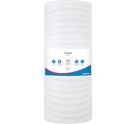 UK SUPPLIES LIMITED 750MM (10M 20M 50M) Protective Foam Wrap Roll Soft Moisture-Resistant Packing Foam for Moving & Storage Cushioning for Fragile Items & Delicate Surfaces, 750MM x 20M