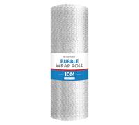 UK SUPPLIES LIMITED Clear Eco-Friendly Bubble Wrap Roll (Pick Any Size 300MM to 1000MM) Lightweight Packing Wrap for Shipping, Moving House & Storage, Protective Air Bubble Packaging, 750MM x 10M