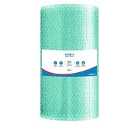UK SUPPLIES LIMITED Green Biodegradable Bubble Wrap Roll (Pick Any Size 300MM to 1000MM) Lightweight Packing Wrap for Shipping, Moving House & Storage, Protective Packaging Roll, 750MM x 50M