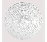 Uk Suspended Ceilings Grande Gala Premium Polyurethane Resin Ceiling Rose Medallion - Durable Lightweight Easy Fix - 950mm