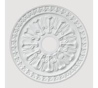 Uk Suspended Ceilings Solstice Spark Premium Polyurethane Resin Ceiling Rose Medallion - Durable Lightweight Easy Fix - 460mm