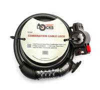 UK Target Quad Bike 1.8m Steel 12mm Diameter Heavy Duty Combination Cable Lock