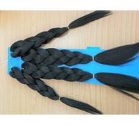 UK: Time Saving. Impression Pre Stretched Braid X4. Super Braiding Bulk Hot Water Seal Braid. Hair Extension. Pre-Cut, Pre-Layered