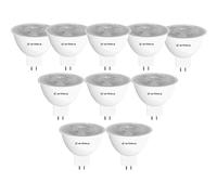 Uk Timple 5W MR16 GU5.3 LED Light Bulbs Cool White 4000K, 50W Equivalent, 400 Lumens, AC/DC 12V Spotlight Lamp, Energy Saving, 15,000 Hour Lifespan, Multipack