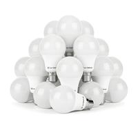 Uk Timple B22 LED Light Bulb, High Brightness, Daylight 6500K, 11W Bulb = 110W Halogen, A60 Cap GLS 1200LM 86% Energy Saving Lightbulbs, Non-Dimmable, Ra ≥ 80 25000hrs Life - 20 Pack