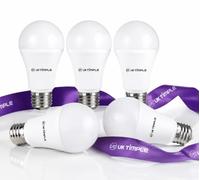 Uk Timple E27 LED Light Bulb 7W = 70W Equivalent, 760 Lumens, Daylight 6500K, Energy Saving LED Lamp, Edison Screw E27 Base, Non-Dimmable, 220-240V