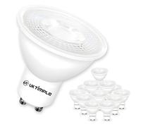 Uk Timple GU10 LED Light Bulb, High Brightness, Warm White 3000K, 6W Bulb = 60W Halogen, MR16 Cap GLS 510LM 86% Energy Saving Lightbulbs, Flicker-Free, Non-Dimmable, Ra ≥ 80 25000hrs Life - 15 Pack