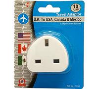 UK to USA, Canada and Mexico Travel Adaptor