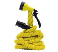 UK Top Shop Garden Hose Expandable Ultra Durable Expandable Hose Triple Layer Late Never Twists, Leakproof Lightweight Retractable Hose Pipe with Solid Fitting (50FT)