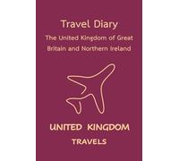 UK Travels: Pocket-sized Travel Diary, 4x6 inches, 50 Pages, Black & white interior with cream paper- Perfect for Recording Your Adventures On the Go
