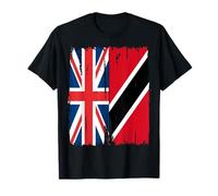 UK Trinidad And Tobago Flag T-Shirt T-Shirt