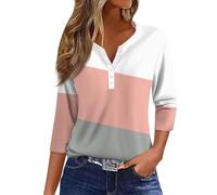 Uk Tshirts Women Women'S T Shirts Chiffon Tops For And Blouses Ladies Clothes Summer Funny (Pink, Xl)