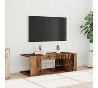 TV Cabinet with LED Lights TV Stand TV Unit Hall Entertainment Cenrtre vidaXL