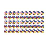 UK Ukrainian Flag Lapel Pin,UK Ukraine Friendship Flag Badge,Support Ukraine Badges,Ukrainian Peace for Flag Flag Pin Circle