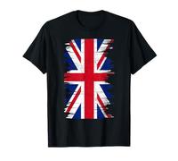 UK Union Jack Flag British Citizen Born Raised T-Shirt