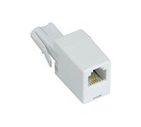 UK/US Adaptor to Convert a US RJ11 Plug into a UK BT Plug