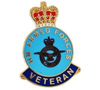 UK Veterans Pin Badge British Air Force Military Pin Badge Remembrance