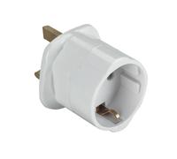 Eagle UK Visitors Travel Adaptor (European Schuko to UK)