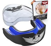 UK Warrior Adults Gum Shield Mouthguard for MMA, Boxing, Rugby, Martial Arts, Karate, Muay Thai, BJJ Mouth Piece Teeth Protector