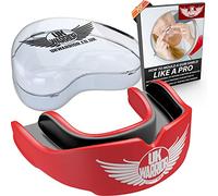 UK Warrior Kids Gum Shield, Junior Mouthguard for Rugby, Boxing, Hockey, Karate, Judo Custom Fit Mouth Guard for Boys & Girls