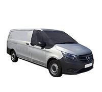 UK Wholesale UKW030BLACK Luxury Front Windscreen Wrap Cover Black - To Fit Mercedes Vito 447 2014 Onwards