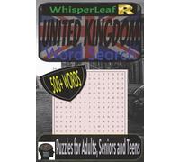 UK Word Search Puzzle Book: Great Britain Word Search Book with Easy to Read Print / Brain Busters / Activity Book / 500+ Words / 100+ Pages / 6x9 inches / Perfect Gift / Holiday / Free Times