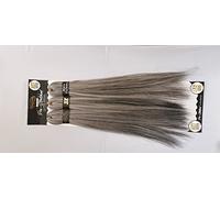 UK, X3. Cherish Impression Handmade Ultra Braid. Time Saving Pre-Stretched Braid. Bulk Braiding Hair Extension. Pre-Cut, Pre-Layered (Grey)
