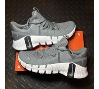 UK10.5 - Nike Free Metcon 5 Smoke Grey White - DV3949-003