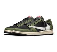 (UK10/EUR45) Air Jordan 1 Low OG Travis Scott 'Olive Green