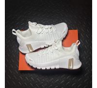 UK7.5 - Nike Free Metcon 6 White Hemp Gum Light Brown Gym Running - FJ7127-105