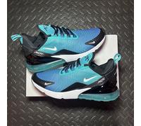 UK8.5 - Nike Air Max 270 Dusty Cactus White Black Hyper Royal Blue - IB7751-300