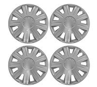 UKB4C 15" NEX Set x 4 Silver Multi-Spoke Wheel Trims Hub Caps Covers Protectors