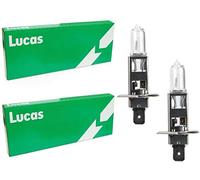 UKB4C 2 x Lucas LLB448 12V 55W Halogen Headlamp Bulb H1 - Genuine (Pair)