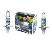 UKB4C 2x H1 Car Headlamp Dip Beam Bulb 50% VAUXHALL ASTRA (H) Sport Hatch 2005 > 2010