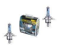 UKB4C 2x H4 Car Headlamp Dip Beam Bulb 50% Brighter fits TRAFIC II Van 2001 >