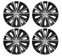 UKB4C 4 x Wheel Trims Hub Caps 15" Covers fits Nissan Micra Almera Note Pixo Primera