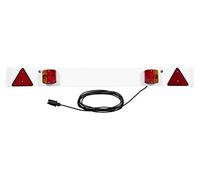 UKB4C 4'6" CAR TRAILER BIKE CARRIER LIGHT BOARD 6M CABLE 4X FUNCTION LAMPS INC BULBS