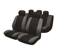 UKB4C Black/Grey Full Set Front & Rear Car Seat Covers for Swift All Models