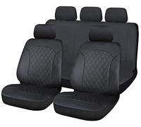 UKB4C Leatherette Full Set Front & Rear Car Seat Covers for Audi A4 00-On
