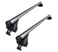 UKB4C Locking Aluminium Roof Rack Cross Bars fits Ford Focus 2012-2019 III IV Estate (with flush rails)