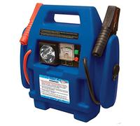 UKB4C Portable Power Pack - Emergency Jump Starter with 260 psi Air Compressor, 12V Battery, Booster Cables, LED Work Lights
