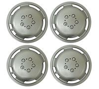 UKB4C Set 4 x Extra Deep Dish Commercial Wheel Trims/Hub Caps for Vans Motor Homes & Mini Buses (16")